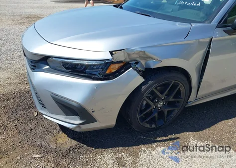 2024 Honda Civic Sport z USA, uszkodzony, nr VIN 2HGFE2F55RH542506